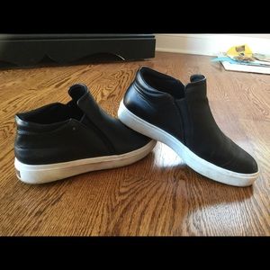 Dr. Scholls leather black shoes